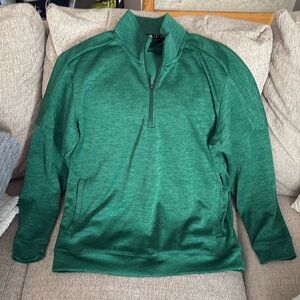 Kelly green adidas quarter zip